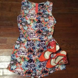 Floral romper